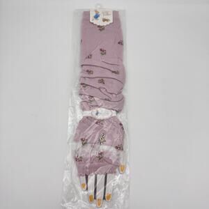 Vintage Peter Rabbit Hand Gloves Floral Mesh Scrunch Cosplay Fairy Kai Japan NEW